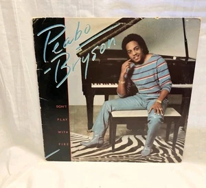 Peabo Bryson Don't Play With Fire Record Vinyl LP - Picture 1 of 5