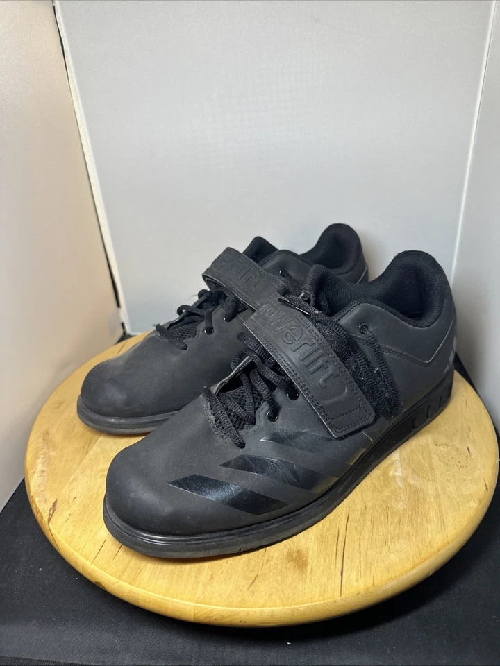 Adidas Powerlift 3.1 Zapatos de Entrenamiento de Levantamiento de Pesas Negros AC7474 Hombres 11.5 Foto 1 de 4