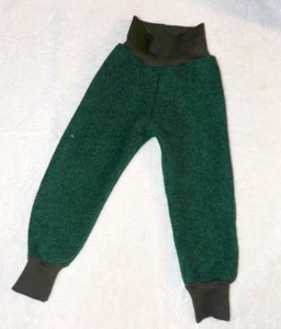Pantalones de paseo ♥ Pantalones de Walkloden ♥ Otoño - Invierno ♥ Verde oscuro ♥ hecho a mano - Imagen 1 de 1