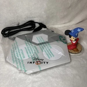 New Disney Infinity Portal Base Pad With Sorcerer Mickey Figure - Picture 1 of 6