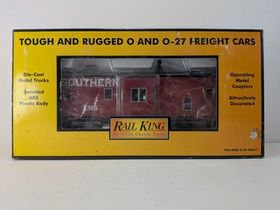 MTH 30-77113 Canadian National Southern calibre O RailKing Bay ventana caboose Foto 1 de 2