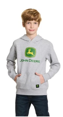 NWT~John Deere Boys Hoodie Size M (8) ~Free Shipping! — 第 1/3 张图片