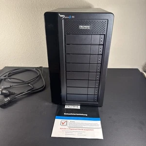 Promise Pegasus2 R8 24TB 8-Bay RAID Array MOVIE BODYD Backup Drive LESEN - Bild 1 von 10