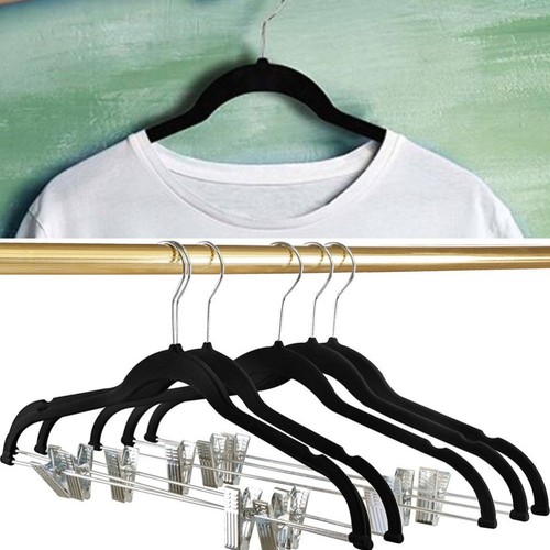 VETEMENTS 8 Pezzi Appendiabiti con Clip Appendiabiti Appendiabiti Porta Pantaloni Abbigliamento