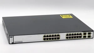 Cisco Systems Switch/WS-C3750G-24TS-S1U - Zdjęcie 1 z 3