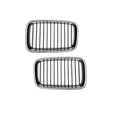For BMW 318i 1992-1996/325i 1992-1995 Grille Driver And Passenger Side Pair - Imagem 1 de 4