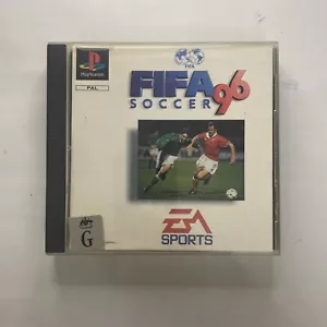 FIFA Soccer 96 Sony Playstation 1 PS1 PSX PAL Game Complete w Manual Tested - Picture 1 of 3