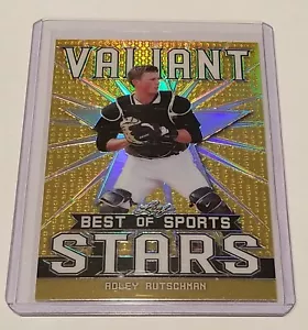 ADLEY RUTSCHMAN 2020 Leaf Best Of Sports VALIANT STARS GOLD 1/10 RC ORIOLES - Bild 1 von 2
