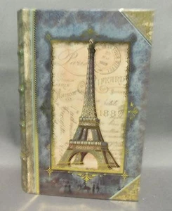 Puppenhaus Miniatur kleines Paris Szenario/Zimmerkasten in einem Pariser Themenbuch - Bild 1 von 8