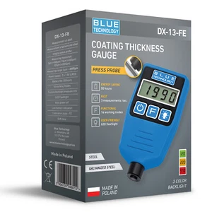 Schichtdickenmessgerät Lackdickenmessgerät Lacksensor DX-13-FE Stahl Made in EU - Bild 1 von 9