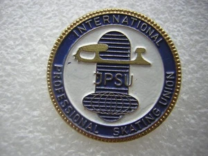 altes Abzeichen - International Professional Skating Union JPSU Nadel ca. 2,9 cm - Bild 1 von 2