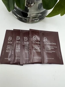 5X Dr Dennis Gross Advanced Retinol+Ferulic Triple Correction Eye Serum packets - Picture 1 of 2