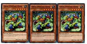 Yugioh - 3X Orco Psichico Finale - Comune - Illimitato - DREV-EN037 - Near Mint - Foto 1 di 1