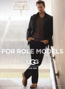 2013 Ugg Tom Brady role models shoes 1-page MAGAZINE AD - Picture 1 of 1