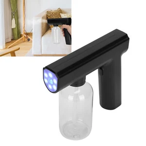 (Black) Electric Atomizer Sprayer Portable Handheld Nanometer Mist Spray - Picture 1 of 23