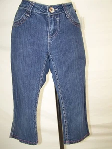 Mecca Femme Shorts Juniors Size 7/8 Medium Blue 4 Pocket Denim Jean Long - Picture 1 of 12