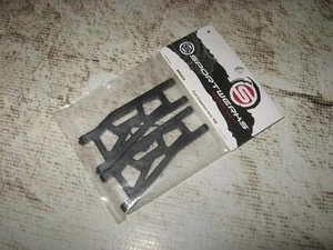 Vintage RC Sportwerks RBX Front Arms Plastic Black (2) SWK5218 - Picture 1 of 2
