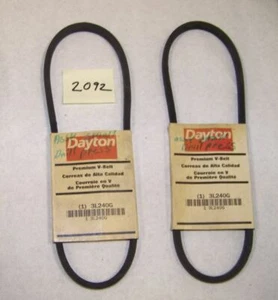 DAYTON 3L240G V-BELT (ITEM #2092) - Foto 1 di 1