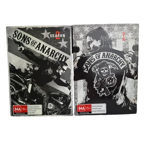 Sons of Anarchy Seasons 1 & 2 DVD Region 4 Good Condition Fast & Free Aus Post - Picture 1 of 13