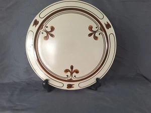 Vintage NEW ROSENTHAL SIENA Brown Stoneware Dinner Plate 11" Germany - Picture 1 of 5