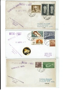 APOLLO 13 Space April 1970 Tracking Stations 3 Covers: INDIA !! - Picture 1 of 1