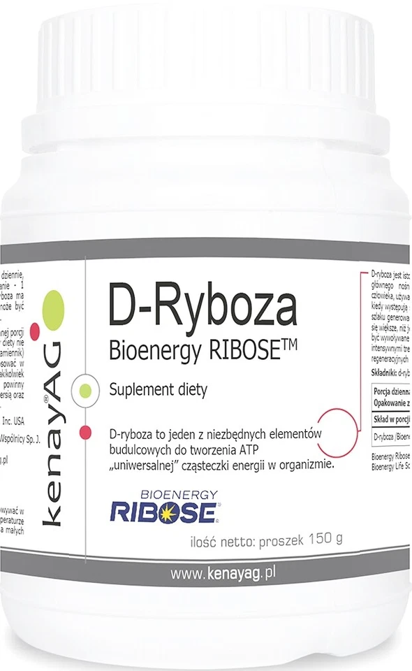Bioenergía Ribosa D-Ribosa (150 g Polvo) - Suplemento dietético Foto 1 de 1