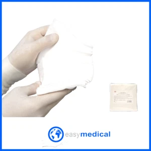 RAYS Compresse di garza tagliate in cotone 1KG NON STERILE 10x10 - Foto 1 di 4