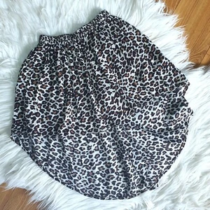 SWEET CHILD OF MINE - Size S (2-3) leopard animal print 'Billy Ray Skirt' hi-low - Picture 1 of 2