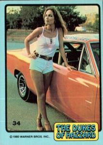 1980 Donruss Dukes of Hazzard Daisy Duke #34 E62