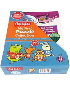 My First Puzzle Collection By Highlights 10 Book Set Early Learning Challenges - Picture 1 of 4