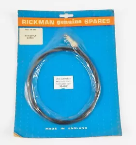 1974 ZUNDAPP RICKMAN 125 ENDURO THROTTLE ACCELERATOR CABLE R011-05-001 - Picture 1 of 1