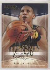 2004-05 Skybox Autographics Insignia /150 Reggie Miller #47 HOF