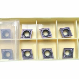 10 piezas Insertos de carburo CCMT09T304 LF6018 CCMT32.51 para acero, hierro inoxidable - Imagen 1 de 6