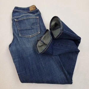 American Eagle Jeans Damen STRAIGHT SPER STRETCH Zip Fly Größe 4 - Bild 1 von 11
