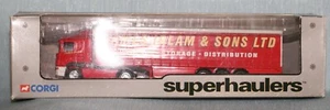 CORGI SUPERHAULERS 59509 1:64 SCANIA CURTAINSIDE LORRY JAMES IRLAM BOXED - Picture 1 of 13