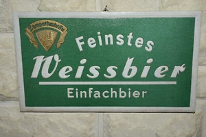 Altes Reklameschild DDR 50er J. Lampertusbräu Stadtbrauerei Hohenstein-Ernstthal - Bild 1 von 2