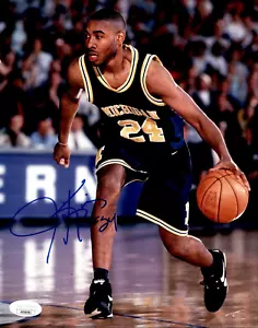 Foto firmada de Jimmy King por los Michigan Wolverines 8x10 JSA Certificado de Autenticidad Fabuloso 5 - Imagen 1 de 2