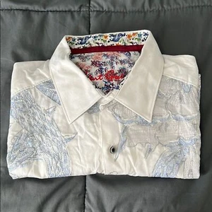 Robert Graham Burns 2.0 XL Serpiente Talla Grande - Imagen 1 de 12
