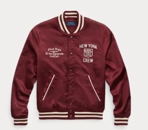 Chaqueta de satén de inspiración universitaria Ralph Lauren Polo - Imagen 1 de 1
