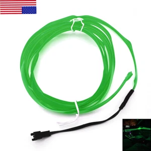 2m Led El Line Luz Fría Verde Coche Interior Decoración Tira Neón Coche - Imagen 1 de 20