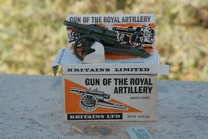 BRITAINS LTD  GUN OF THE ROYAL ARTILLERY 9710 - Picture 1 of 7