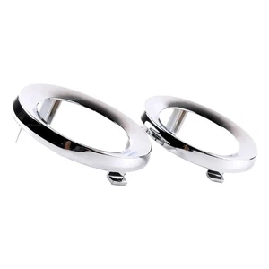 1 Pair Front Fog Light Rings Cover Caps Trim for Forester Fog Lamp Cover Trim - Picture 1 of 8
