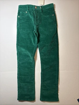 Pantalones Boden Niños Niños Talla 7 Jóvenes Verde Navidad Vacaciones Pana Ajustable Cintura nueva con etiquetas Foto 1 de 4