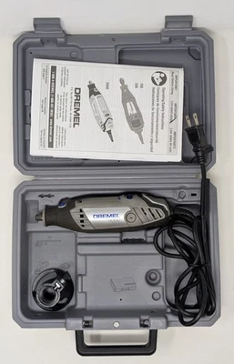 Kit de herramientas rotativas de velocidad variable con cable Dremel 3000 con estuche y accesorio guía Foto 1 de 2