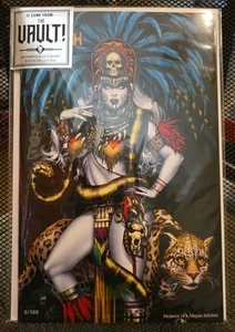 Lady Death Majestic #1 edición maya limitada #5/100 ataúd cómics bóveda - Imagen 1 de 5