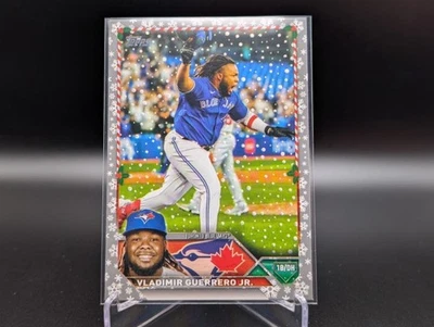 2023 Topps Holiday VLADIMIR GUERRERO JR #H92 Metallic Toronto Blue Jays - Image 1 of 2