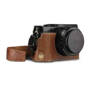 MG1564 Panasonic Lumix Dc-Lx100 Iı Ever Ready Genuine Leather Camera Half Cas... - Picture 1 of 8
