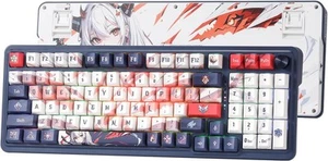 Redragon K686 PRO SE 98 Keys Wireless Gasket RGB Gaming BlackRed Eisa - Picture 1 of 9