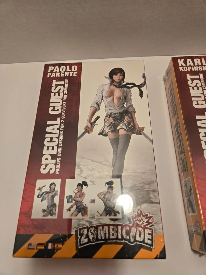 Zombicide: Paolo Parente Special Guest Box (1st Edition Kickstarter, 2014) NEW - Image 1 of 3