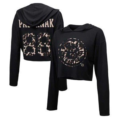 Mujer Majestic Threads David Pastrnak-Negro Boston Bruins Leopardo Estampado Nombre y Foto 1 de 3